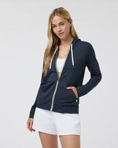 Vuori Women's Halo Performance Hoodie 2.0 MIDNIGHTHEATHER