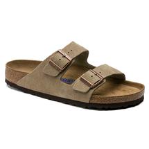 Birkenstock Men's Arizona Soft Footbed SUEDETAUPE