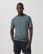 Vuori Men's Strato Tech Tee BLUESEAHEATHER