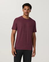 Vuori Men's Strato Tech Tee FIGHEATHER