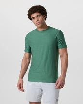 Vuori Men's Strato Tech Tee HEDGEGREENHEATHER