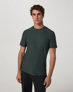Vuori Men's Strato Tech Tee HEMLOCKHEATHER