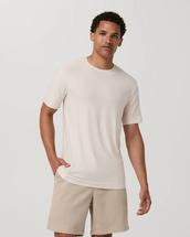 Vuori Men's Strato Tech Tee MILKWEEDHEATHER