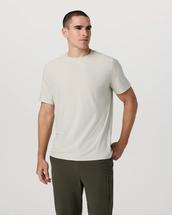 Vuori Men's Strato Tech Tee MUSHROOMHEATHER