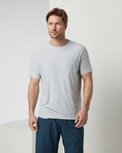 Vuori Men's Strato Tech Tee PLATINUMHEATHER
