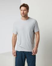 Vuori Men's Strato Tech Tee PLATINUMHEATHER