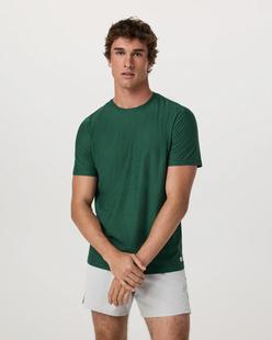 Vuori Men's Strato Tech Tee VIRIDIANHEATHER