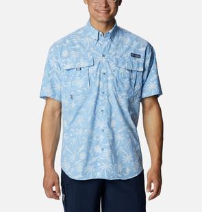 Columbia Boy's PFG Bahama Short Sleeve Shirt, Sun Protection