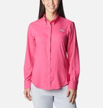 Columbia Women’s PFG Tamiami II Long Sleeve Shirt ULTRAPINK
