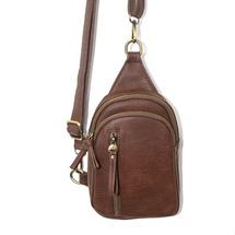 Joy Susan Skyler Sling Bag COGNAC