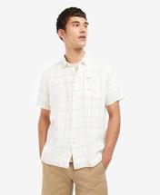 Barbour Men's Bayston Linen Shirt ECRU