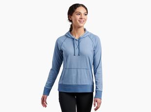 Kuhl Women's Stria Pullover Hoody VISTABLUE