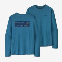 Patagonia Men's Long-Sleeved Capilene Cool Daily Graphic Shirt - Waters BLWX