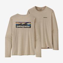 Patagonia Men's Long-Sleeved Capilene Cool Daily Graphic Shirt - Waters BTPX