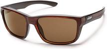 Suncloud Mayor Sunglasses (Burnished Brown, Polarized Brown Lens) 