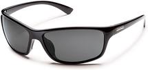 Suncloud Sentry Sunglasses (Black, Polarized Gray Lens) 