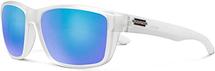 Suncloud Mayor Sunglasses (Matte Crystal, Polarized Blue Mirror Lens) 