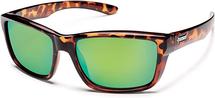 Suncloud Mayor Sunglasses (Tortoise, Polarized Green Mirror Lens) 
