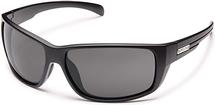 Suncloud Milestone Sunglasses (Matte Black, Polarized Gray Lens) 
