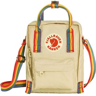 Fjallraven Kanken Rainbow Sling LIGHTOAK/RAINBOW