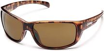 Suncloud Milestone Sunglasses (Matte Tortoise, Polarized Brown Lens) 