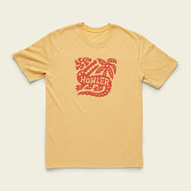 Howler Bros Gator Palm T-Shirt RATTANHEATHER