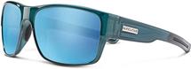 Suncloud Range Sunglasses (Crystal Marine, Polarized Aqua Lens) 