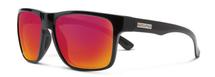 Suncloud Rambler Sunglasses (Black, Polarized Red Lens) 