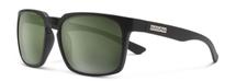 Suncloud Hundo Sunglasses (Matte Black, Polarized Green Lens) 