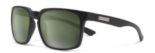  Suncloud Hundo Sunglasses (Matte Black, Polarized Green Lens)