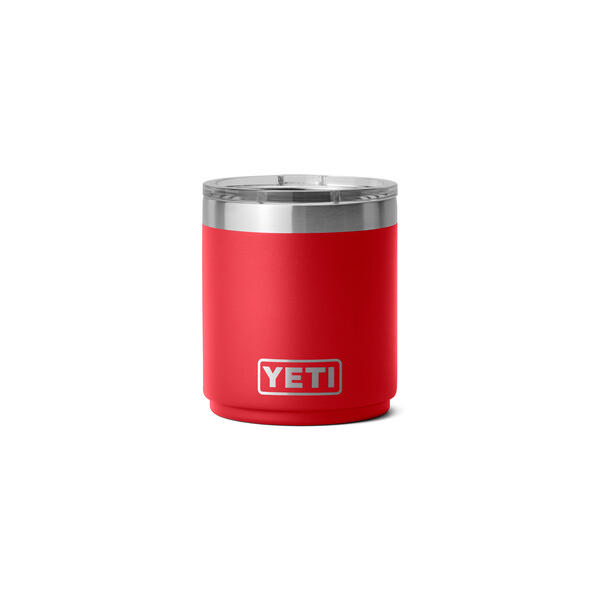 YETI Rambler Beverage Bucket, Double-Wall Vacuum Insulated Ice Bucket with  Lid, Rescue Red