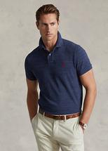 Polo Ralph Lauren Men's Slim Fit Mesh Polo Shirt CLASSICROYALHEATHER