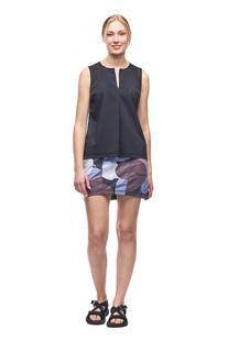 Indyeva Sleeveless Shirt STEEK II BLACK