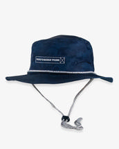 Southern Tide Men's Waterway Camo Print Performance Sun Hat - Navy TRUENAVY