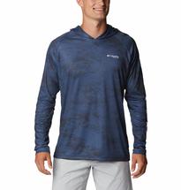 Columbia Men's PFG Super Terminal Tackle Hoodie CARBONPFGCAMO