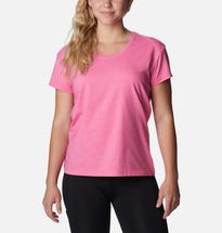 Columbia Women's Sun Trek T-Shirt WILDGERANIUMH