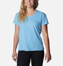 Columbia Women's Sun Trek T-Shirt VISTABLUEHEAT