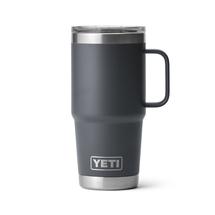Yeti Rambler 20oz Travel Mug with Stronghold Lid CHARCOAL