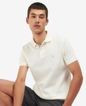 Barbour Men's Harrowgate Polo Shirt WHISPERWHITE