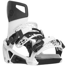 Nidecker Supermatic Snowboard Bindings 2024 WHITE