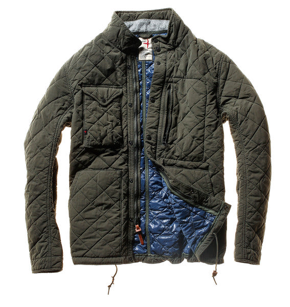 Relwen Mens Quilted Tanker