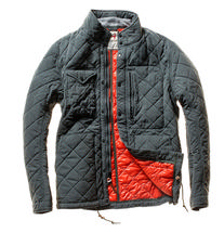 Relwen Mens Quilted Tanker STEELGREY