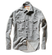 Relwen Men's Utility Workshirt LTGREY