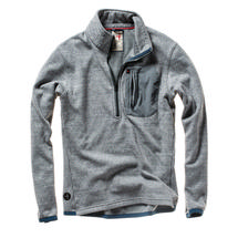 Relwen Men's Micropile Half-Zip GREY