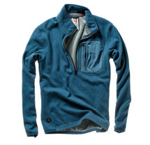 Relwen Men's Micropile Half-Zip MARINEBLUE