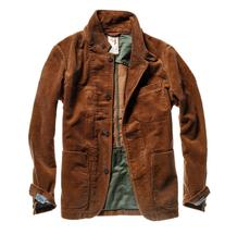 Relwen Men's Cord Trap Blazer CHESTNUT