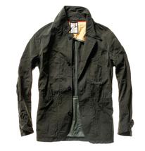 Relwen Men's Fly-Waxed Trap Blazer BLACKOLIVE