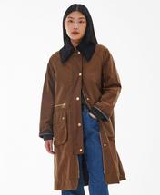 Barbour Women's Townfield Wax Jacket TAN/CLASSIC