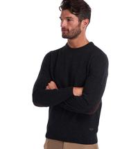 Barbour Men's Essential Crew-Neck Sweater CHARCOAL