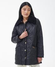 Barbour Women's Modern Liddesdale Quilt BLACK